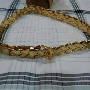 Gold color belt